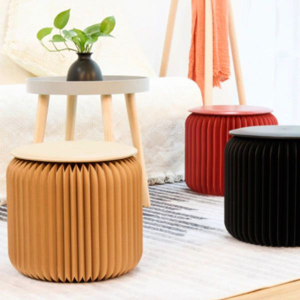 Kraft Board Foldable Stool