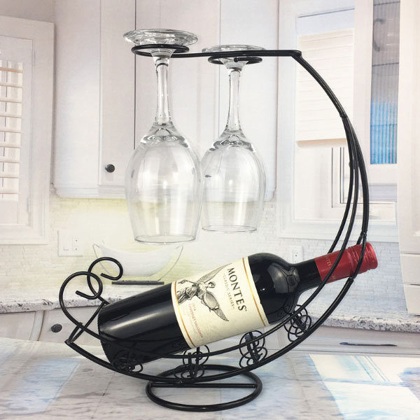 Creative Metal Wine Rack